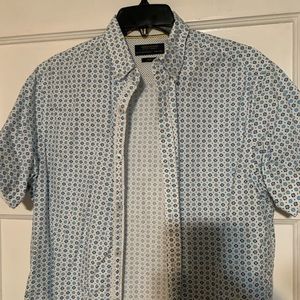 Denim and Flower, Mens button up, M